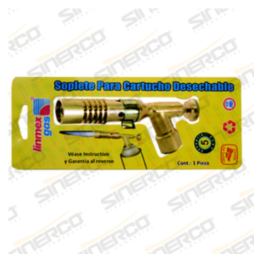Imagen de SOPLETE EN BLISTER "SIN" TANQUE DESECHABLE LINMEX