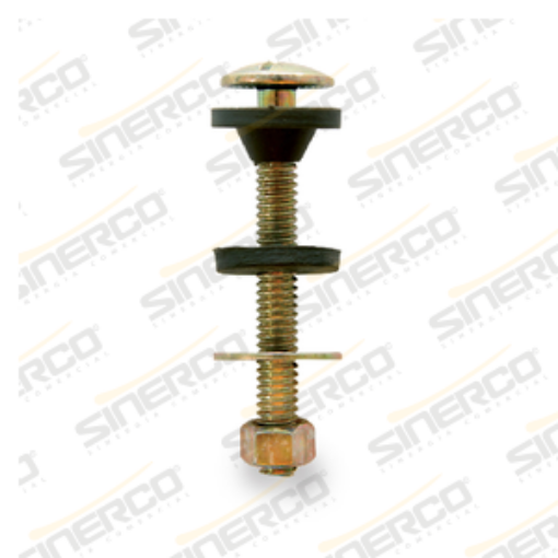 Imagen de TORNILLO TANQUE Y TAZA TROP. C/TCA. HEX. C/50 PZAS