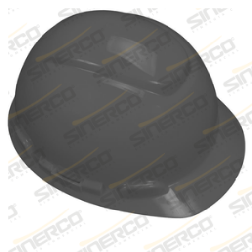 Imagen de CASCO GRIS CON SUSPENSION DE INTERVALO 8 PUNTOS