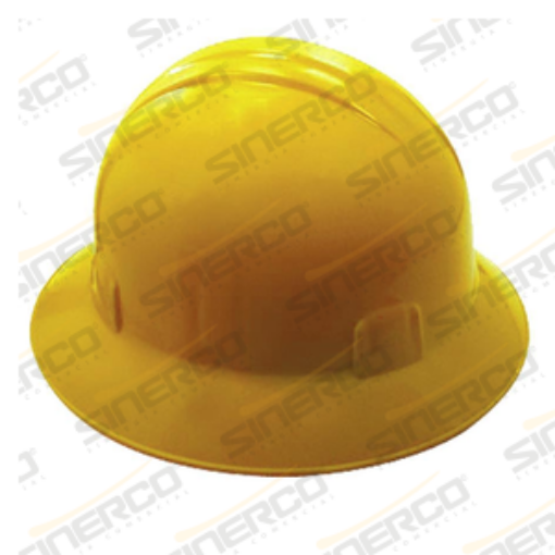 Imagen de CASCO ALA ANCHA DIELECTRICO AMARILLO