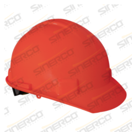 Imagen de CASCO ROJO CON SUSPENSION 4 PUNTOS MSA