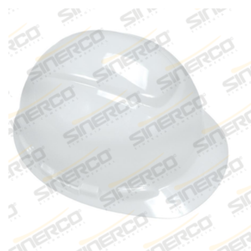 Imagen de CASCO BLANCO CON SUSPENSION DE INTERVALO 8 PUNTOS