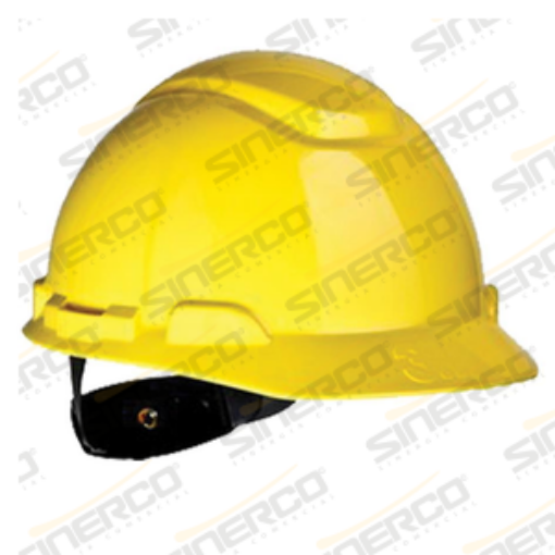 Imagen de H-706R - 3M CASCO 4 PUNTOS SUSP.C/MATRACA AMARILLO