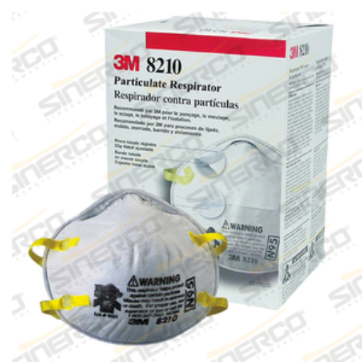 Imagen de 8210 N95 - RESPIRADOR COPA P/PARTICULAS SIN ACEITE