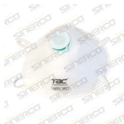 Imagen de RESPIRADOR N95 BLANCO C/VALVULA P/PARTICULAS S/C.A