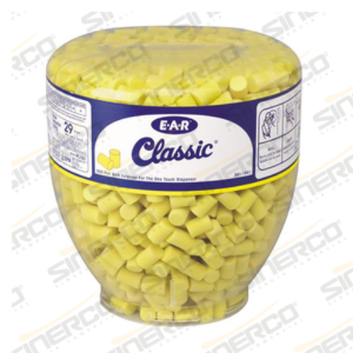Imagen de 391-1004 -TAPON AUDITIVO EAR SOFT YELLOW NEON 33DB