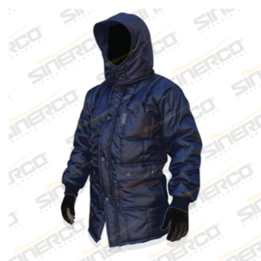 Imagen de CHAMARRA CAZADORA TERMICA AZUL P/CUARTO FRIO XL