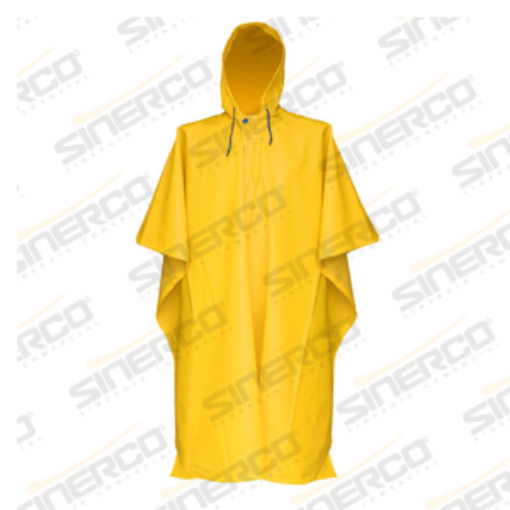 Imagen de CAPAMANGA IMPERMEABLE CORTA AMARILLA UNITALLA