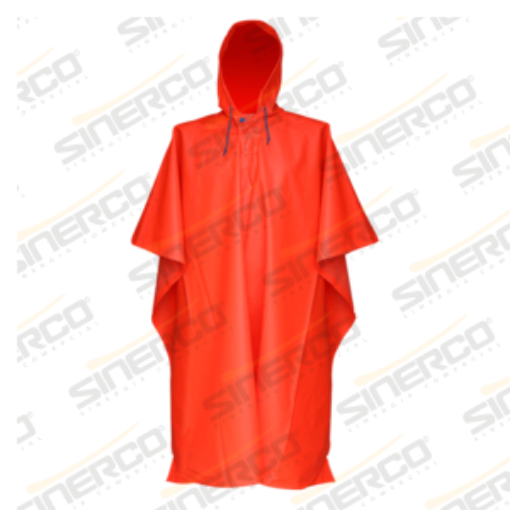 Imagen de CAPAMANGA IMPERMEABLE CORTA ANARANJADA UNITALLA
