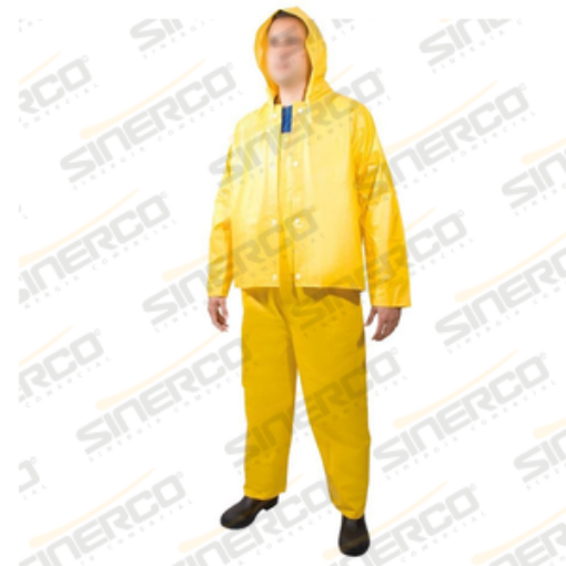 Imagen de CONJUNTO 2PZ IMPERMEABLE AMARILLO 2XG