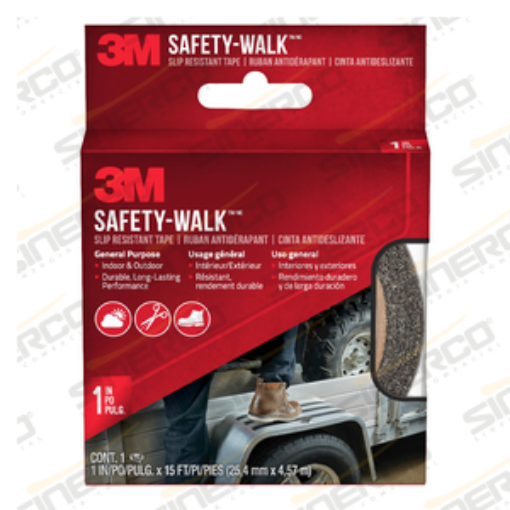 Imagen de 7634NA -3M CINTA SAFETY WALK 0.025X4.5M NEGRO EXT.
