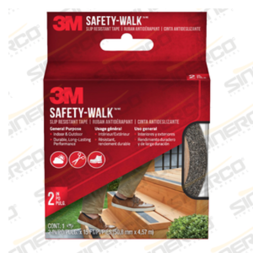Imagen de 7635NA -3M CINTA SAFETY WALK 0.050X4.5M NEGRO EXT.