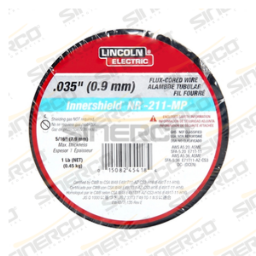 Imagen de LINCOLN INNERSHIELD NR-211-MP 0.035" 10LB / 4.54KG