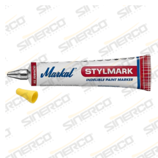 Imagen de MARCADOR P/METAL AMARILLO STYLMARK(ANTES DURABALL)