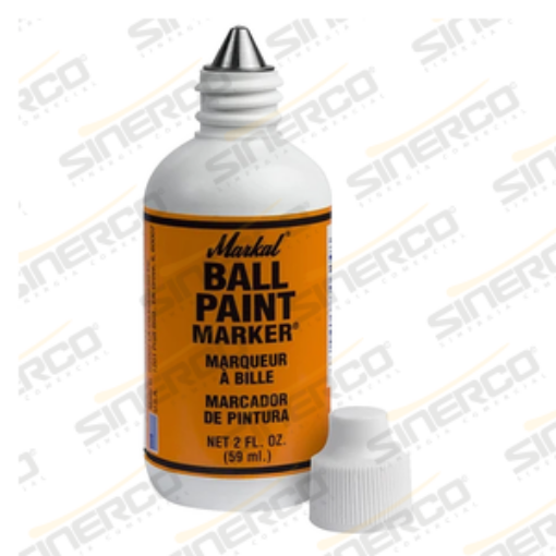 Imagen de MARCADOR NARANJA BALL PAINT MARKER MARKAL