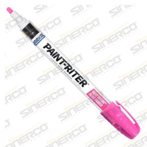 Imagen de MARCADOR ROSA PARA METAL MARKAL