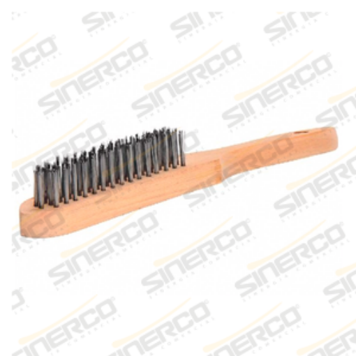 Imagen de CEPILLO ALAMBRE ACERO INOXIDABLE 4X16 RED FORCE