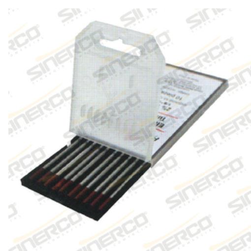 Imagen de ELECTRODO TUNGSTENO 2% THORIO 1/8"X7" PUNTA ROJA