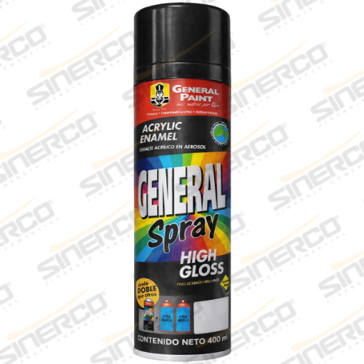Imagen de PINTURA EN AEROSOL A2354 NEGRO METALICO            