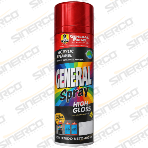 Imagen de PINTURA EN AEROSOL A2353 ROJO METALICO             