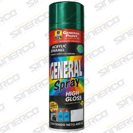 Imagen de PINTURA EN AEROSOL A2352 VERDE METALICO            