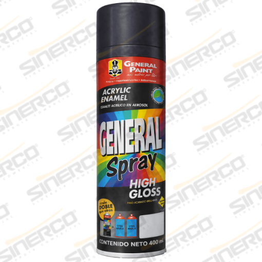Imagen de PINTURA EN AEROSOL A2316 NEGRO SATIN               