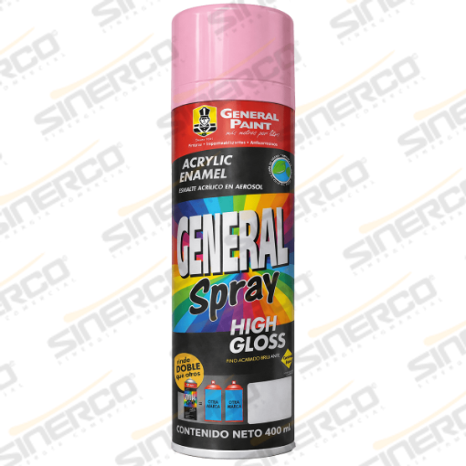 Imagen de PINTURA EN AEROSOL A2704 ROSA FLUORESCENTE         