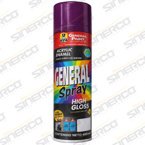 Imagen de PINTURA EN AEROSOL A2696 VIOLETA SATIN             