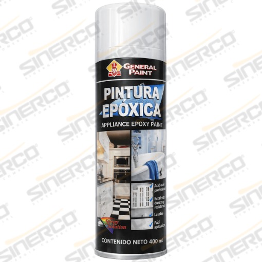 Imagen de PINTURA EN EPOXICA AE2301 AEROSOL BLANCO SATINADO  