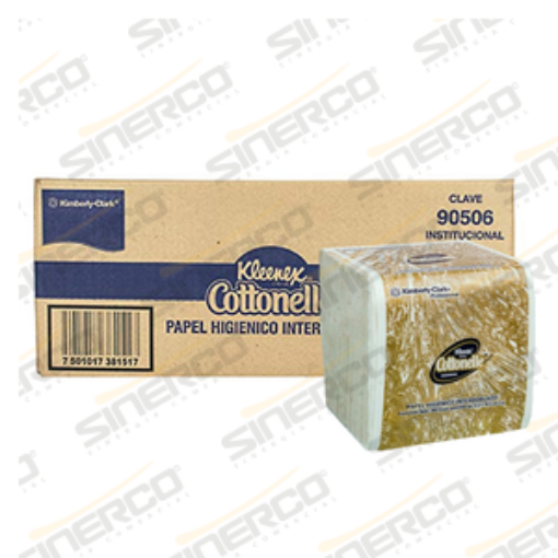 Imagen de KCP 90506 COTTONELLE HIGIENICO INTERDOBLADO 200 HOJAS CON 30 ROLLOS