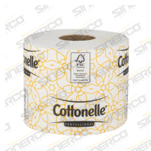 Imagen de KCP 90612 KLEENEX COTONELLE HIGIENICO TRADICIONAL 500 HOJAS 24 ROLLOS
