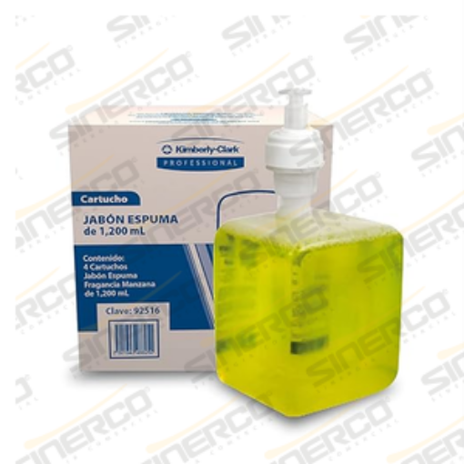 Imagen de KCP 92516 JABON ESPUMA ANTIBACTERIAL PROPIETARIO MANZANA 1200ML
