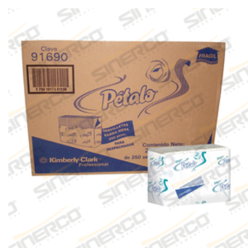 Imagen de KCP 91690 PETALO SERVILLETA BARRAMESA SR 24 PAQUETES CON 250 SERVILLETAS