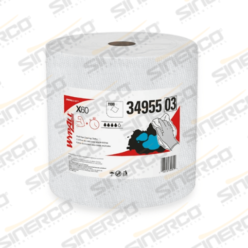 Imagen de KCP 1517 WYPALL X60 JUMBO ROLL PAÑOS BLANCO 1 ROLLO DE 1100 PIEZAS