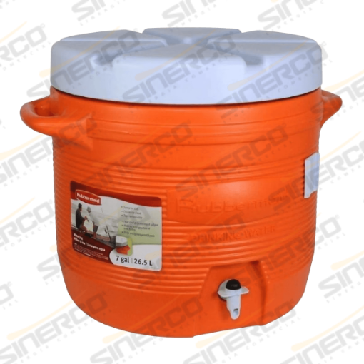 Imagen de TERMOS RUBBERMAID NARANJA 7-GALONES (26.50 LITROS)