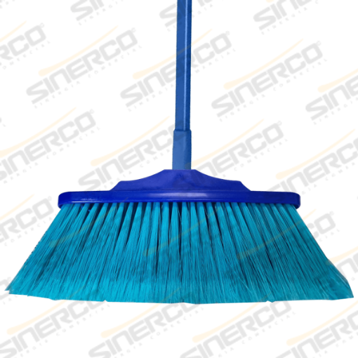 Imagen de SINERCO ESC0018-MET ESCOBA NAPOLITAN AZUL C/BASTÀN BASTON METALICO
